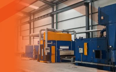 GIETART AUTOMATIC SHOT BLASTING AND PAINTING LINE FOR SECOND HAND