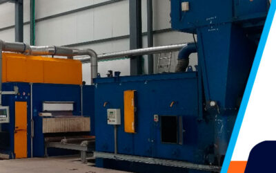 GIETART AUTOMATIC SHOT BLASTING AND PAINTING LINE FOR SECOND HAND