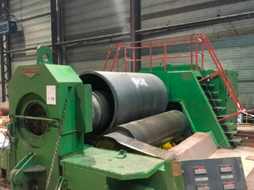 HAEUSLER 4-ROLL PLATE BENDING MACHINE NO. 2150