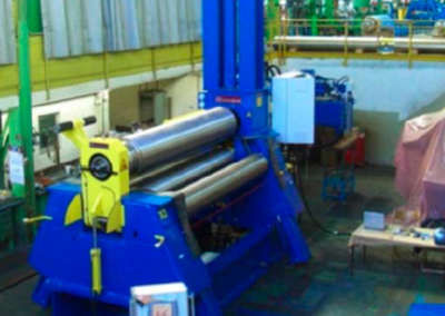 HAEUSLER 4-ROLL PLATE BENDING MACHINE NO. 2126