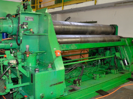 HAEUSLER 4-ROLL PLATE BENDING MACHINE NO. 2147