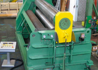 HAEUSLER 4-ROLL PLATE BENDING MACHINE NO. 2142