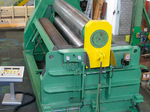 HAEUSLER 4-ROLL PLATE BENDING MACHINE NO. 2142