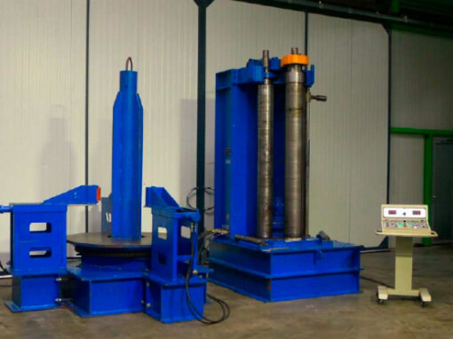 HAEUSLER 3-ROLL PLATE BENDING MACHINE NO. 2130