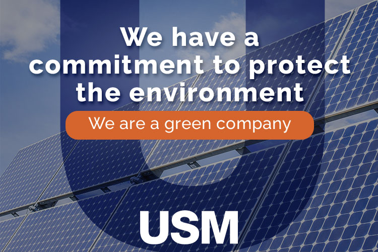 We are committed to the environment and the future